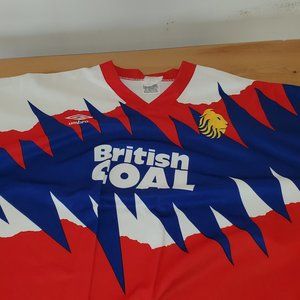 90'S VINTAGE UMBRO LARGE GREAT BRITAIN RUGBY LEAGUE RARE JERSEY BRITISH COAL